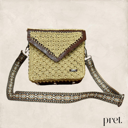 Crossroads - One of a kind -  handmade handbag