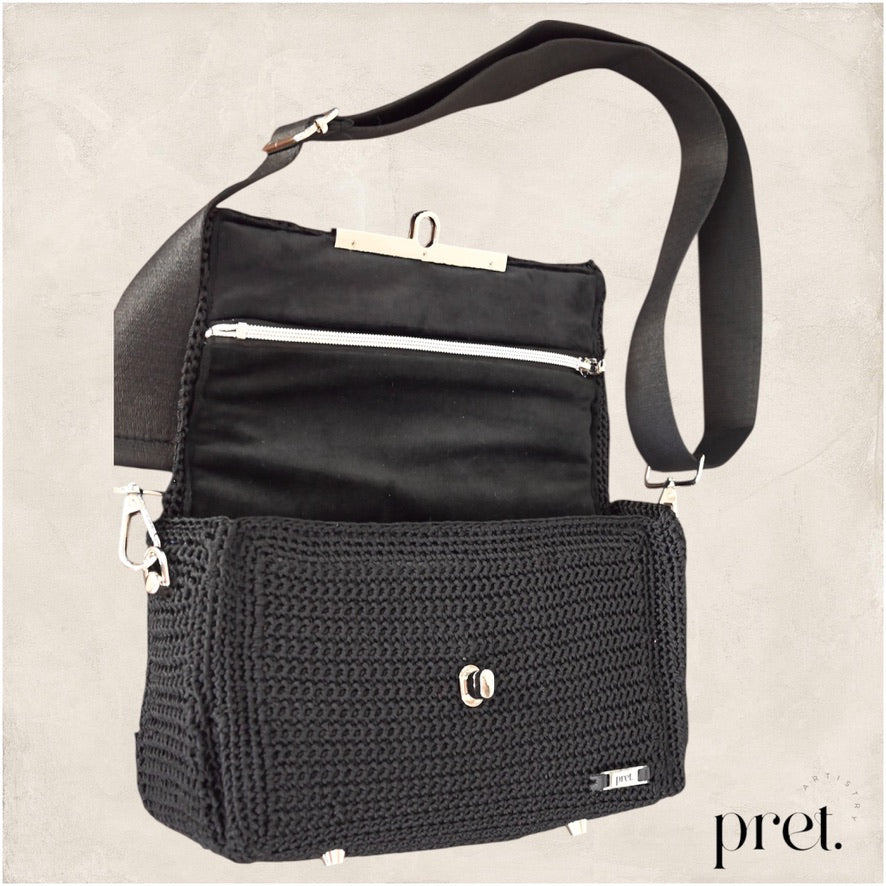 Ebony Silhouette Handbag