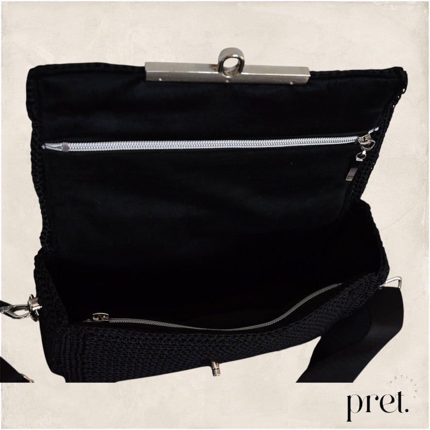 Ebony Silhouette Handbag