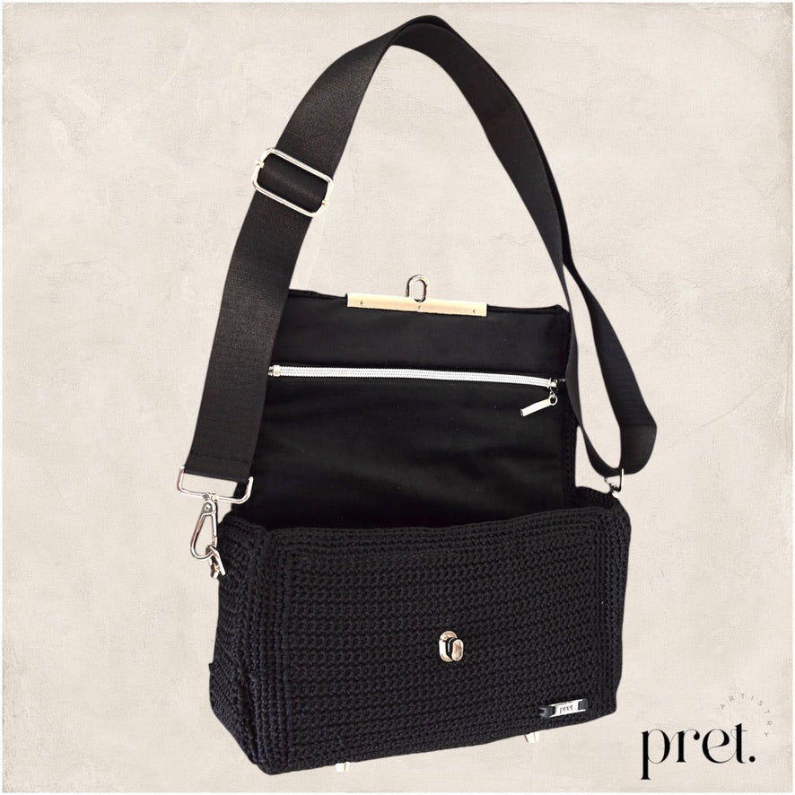 Ebony Silhouette Handbag