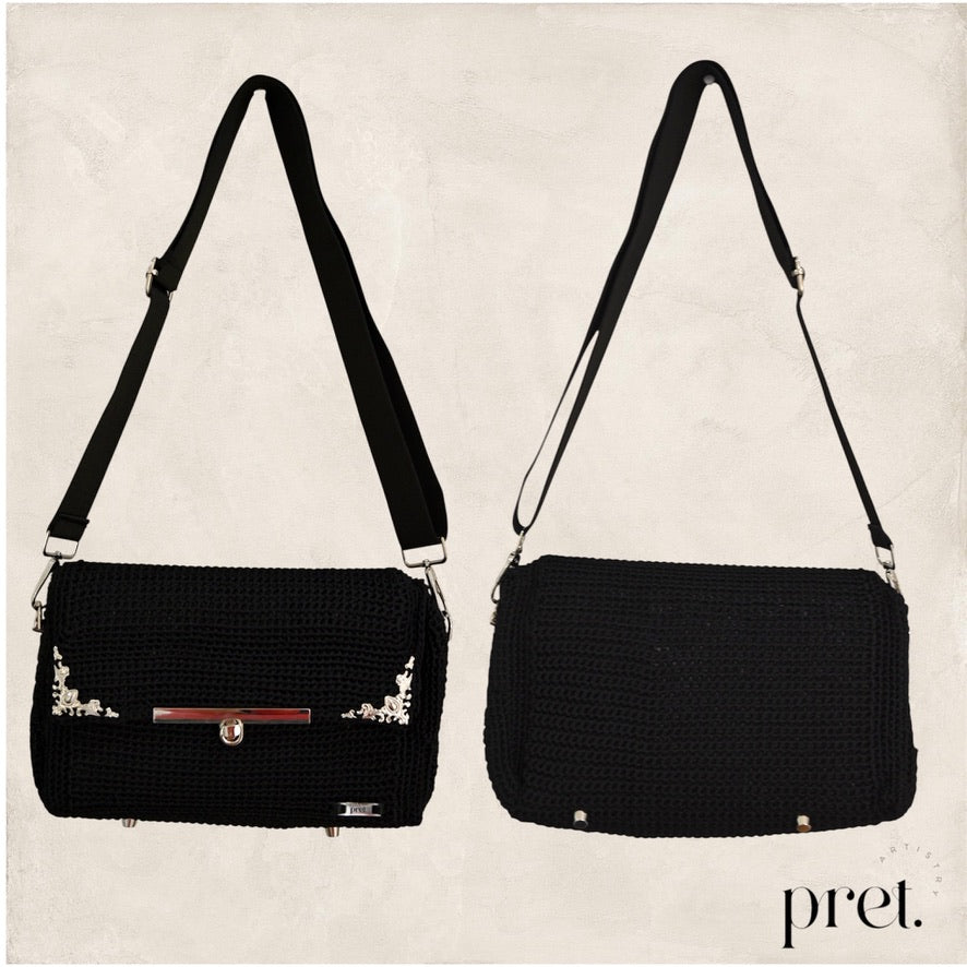 Ebony Silhouette Handbag