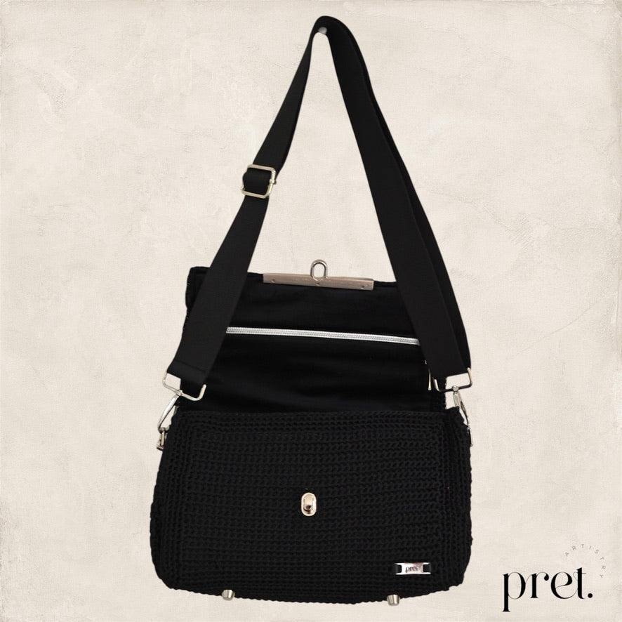 Ebony Silhouette Handbag