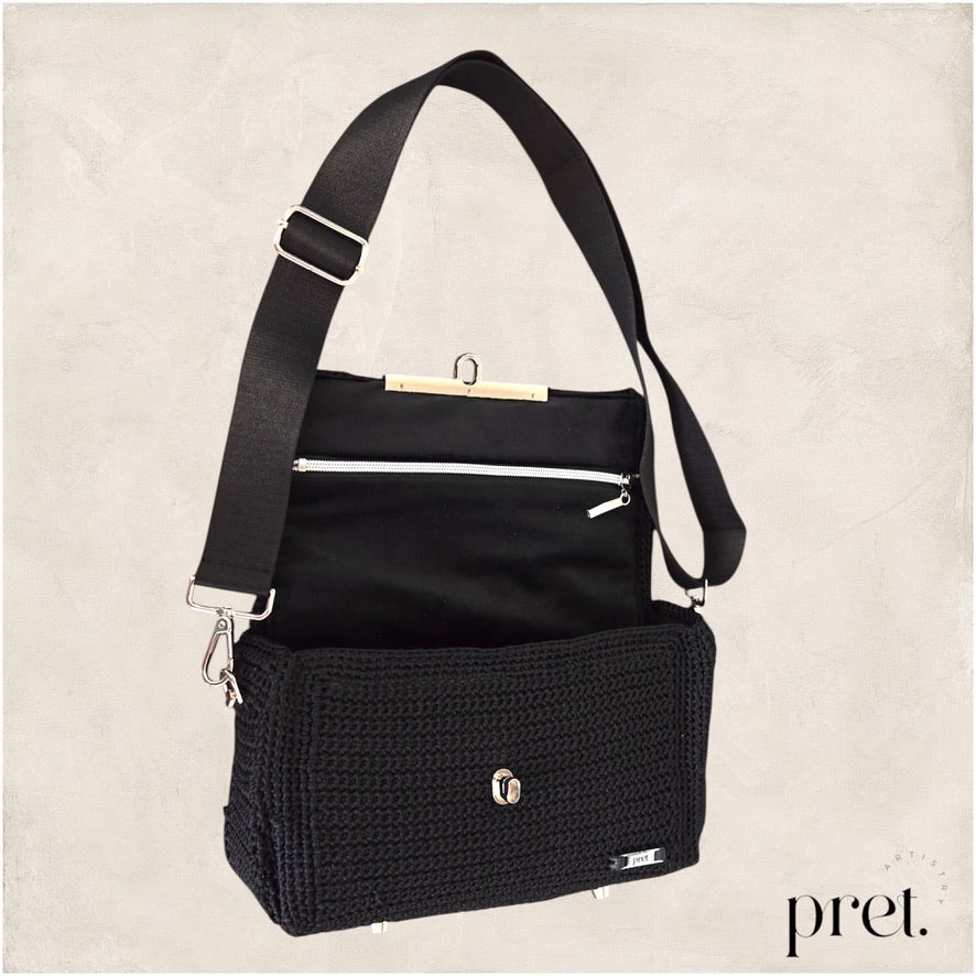 Ebony Silhouette Handbag