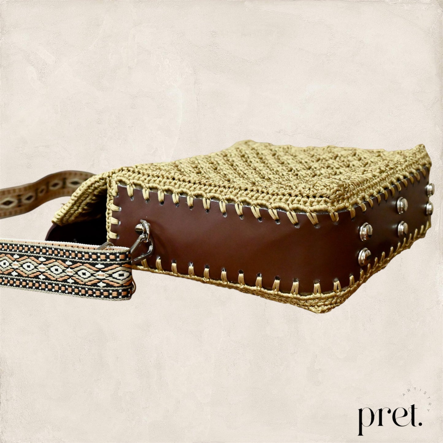 Crossroads - One of a kind -  handmade handbag