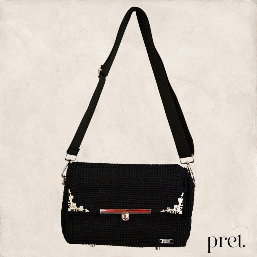 Ebony Silhouette Handbag