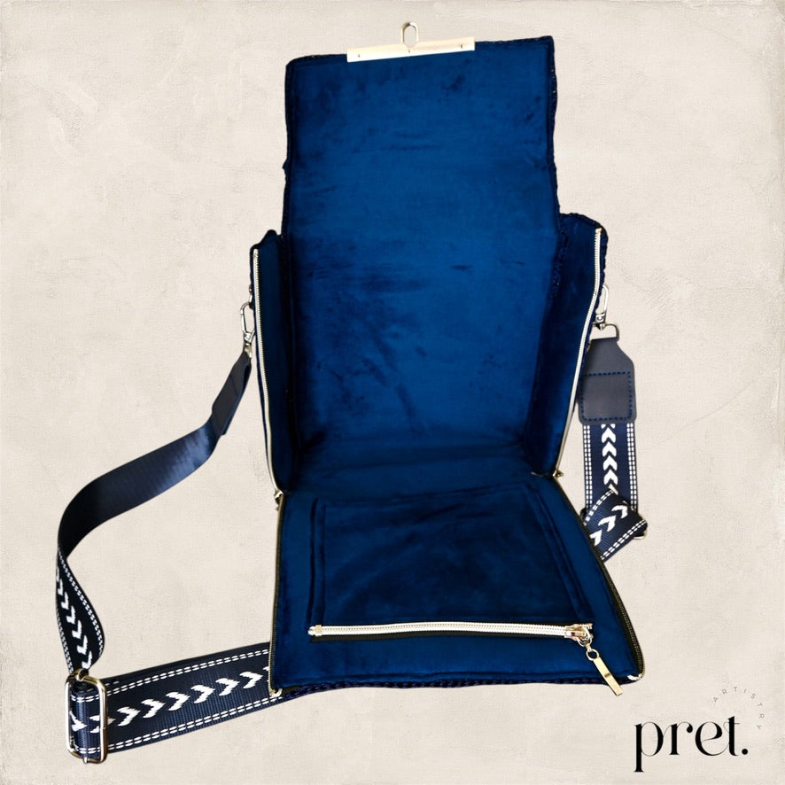 Midnight Arrow handbag