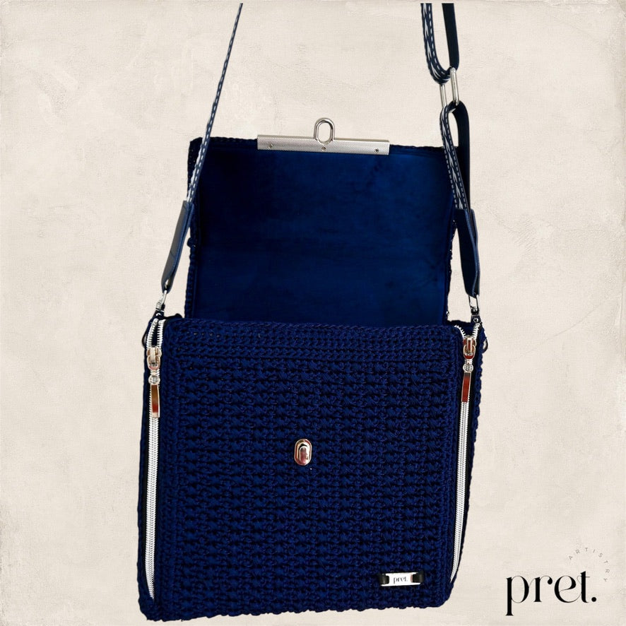 Midnight Arrow handbag