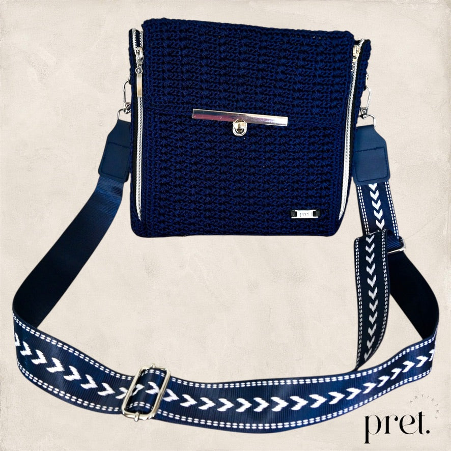 Midnight Arrow handbag