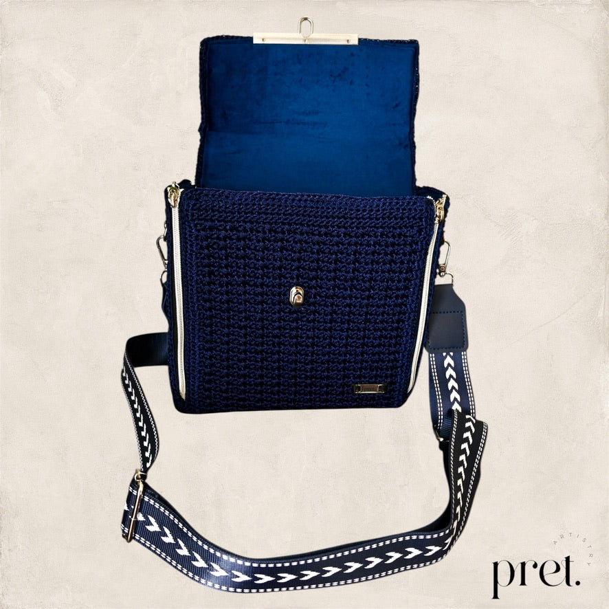 Midnight Arrow handbag