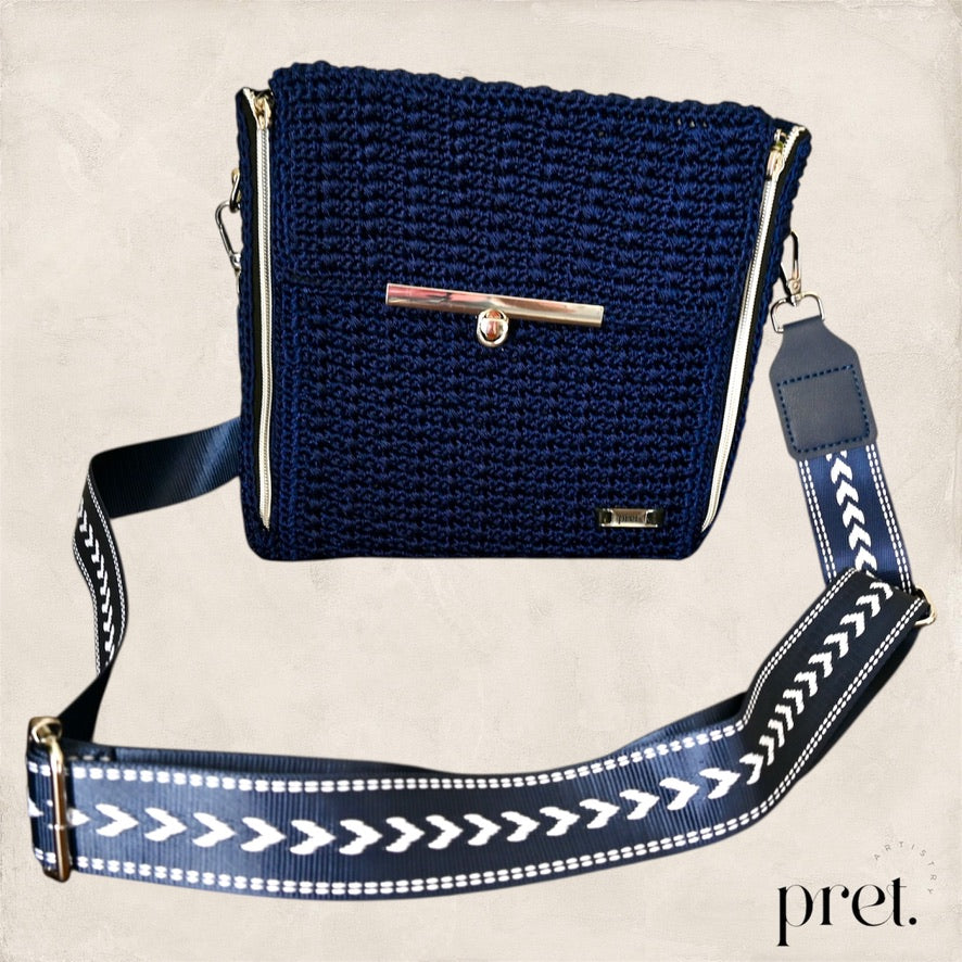 Midnight Arrow handbag